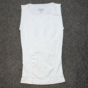 Spanx Mens White Zoned Performance Undershirt Tank Top Size XL NEW